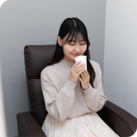 事前の下剤服用に不安がある方は院内の個室で下剤服用可能