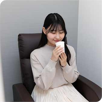 事前の下剤服用に不安がある方は院内の個室で下剤服用可能